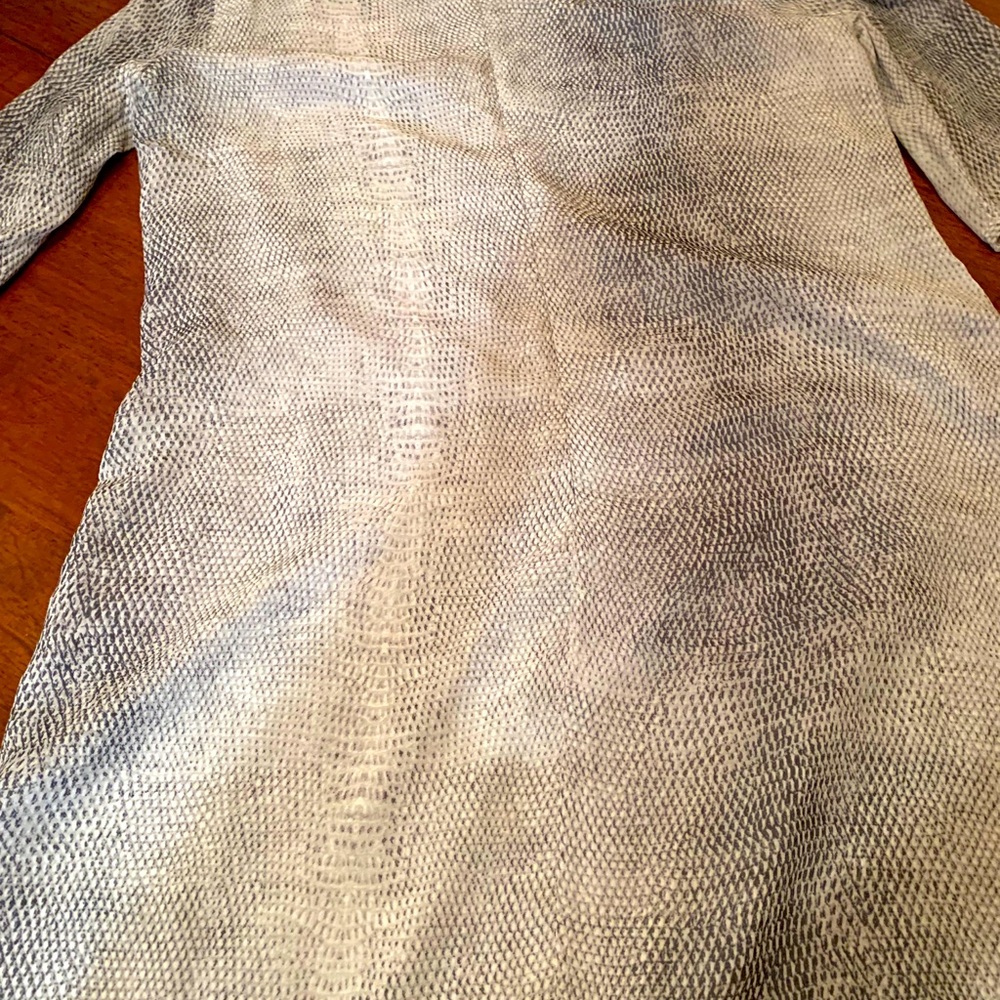 Gorgeous 100% silk midi dress, like new